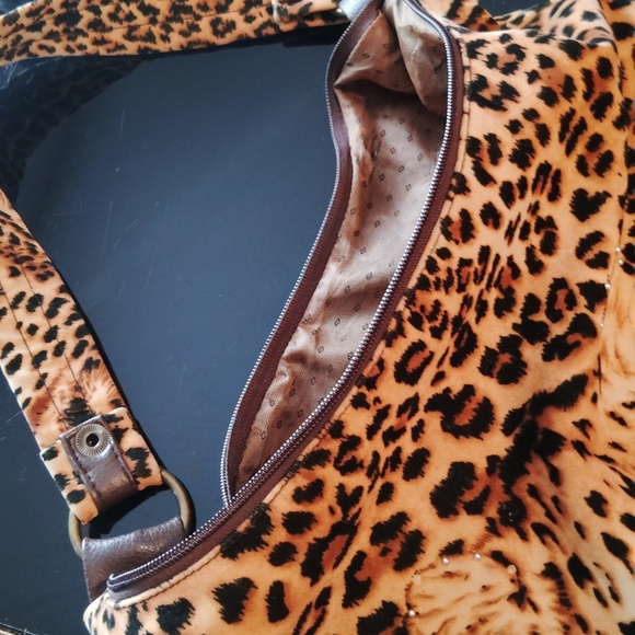 Leopard Print Purse Tote Shoulder Bag - Picture 14 of 16